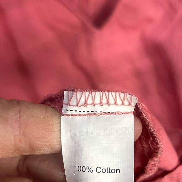 5 for $25🔥SHEIN Mauve Print V-Neck Short Sleeve Cinched Waist Dress XXL - Picture 4 of 5